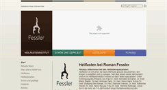 Desktop Screenshot of heilfasten.at