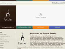 Tablet Screenshot of heilfasten.at